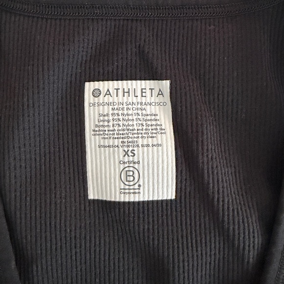 Athleta Ribbed Top - Picture 3 of 4